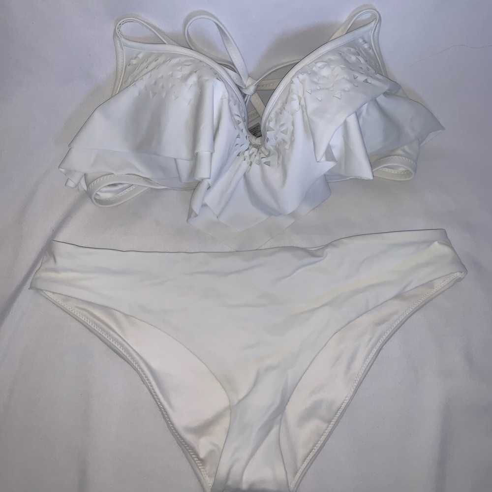 White bikini